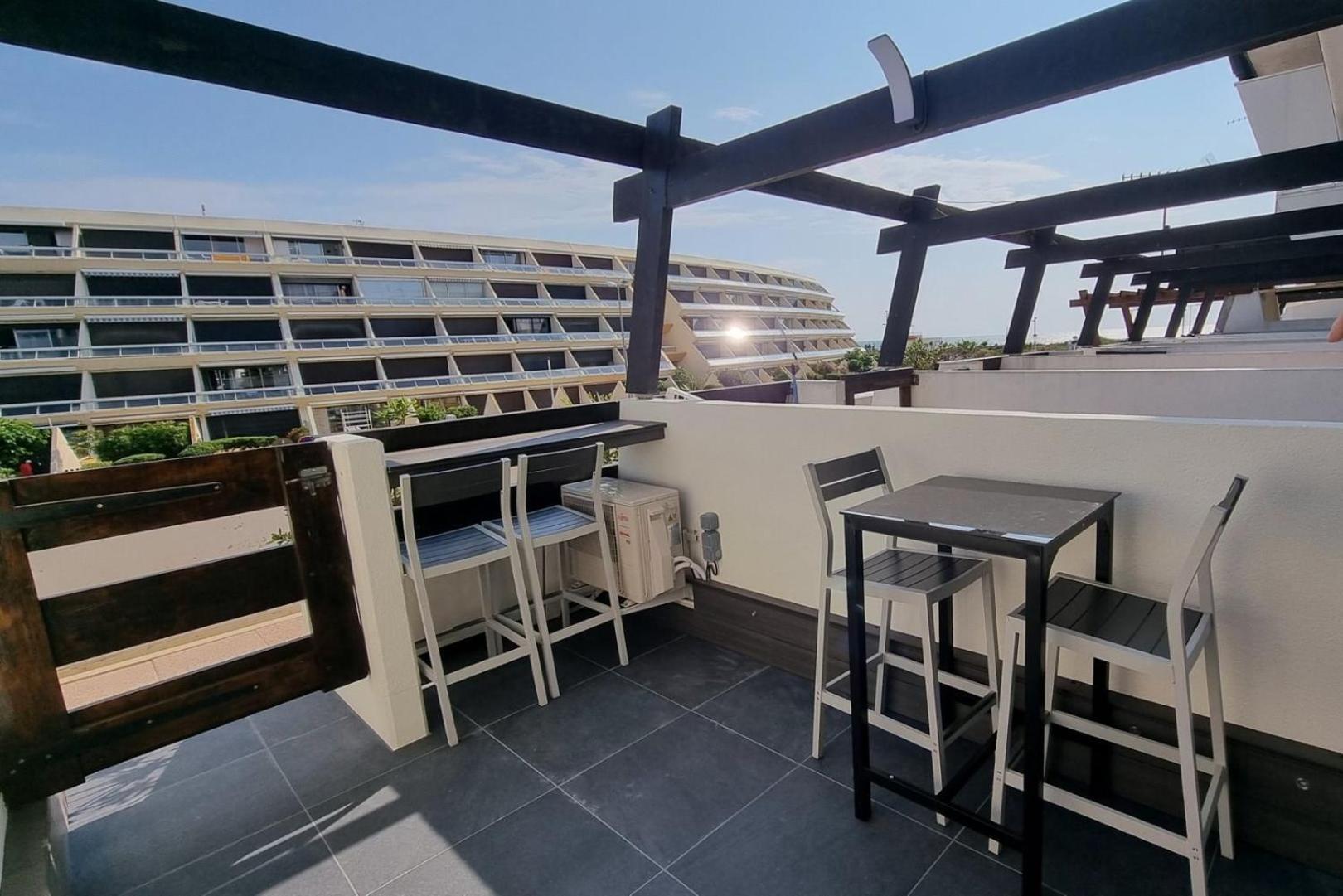 Phantasme Naturiste Studio Terrasse Port Nature Agde Luaran gambar